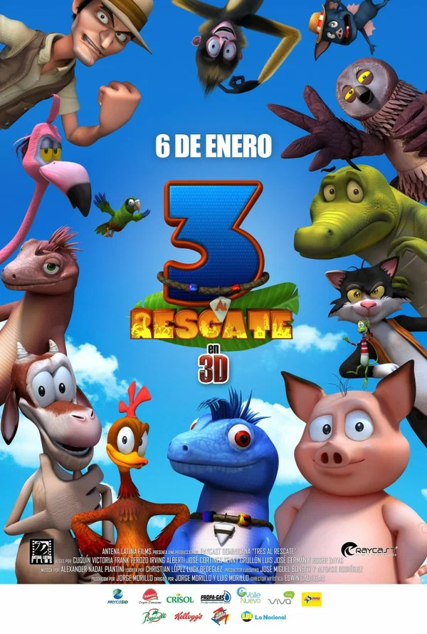 Постер: 3 al Rescate