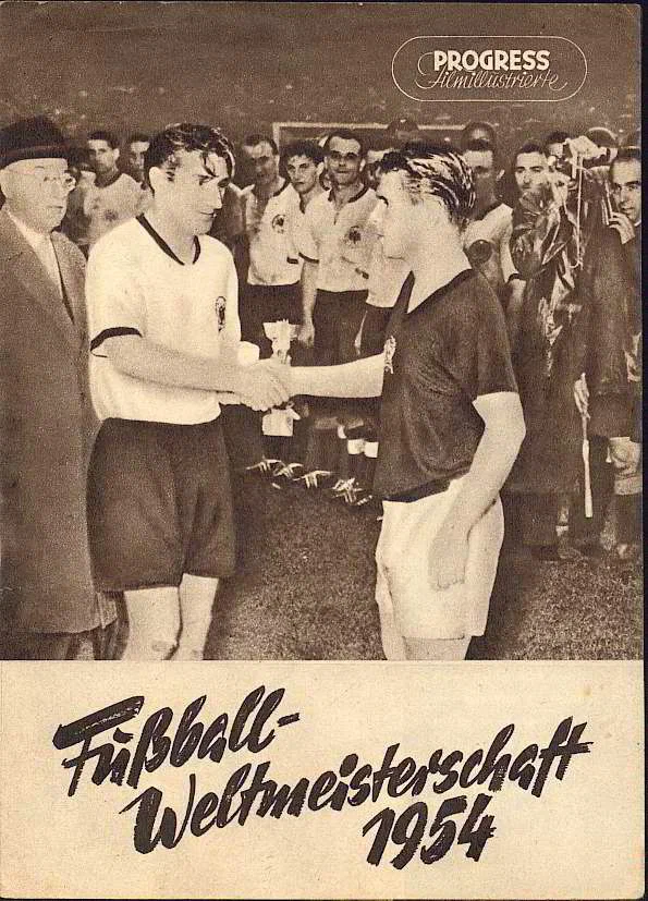 Постер: Чемпионат мира по футболу 1954 года