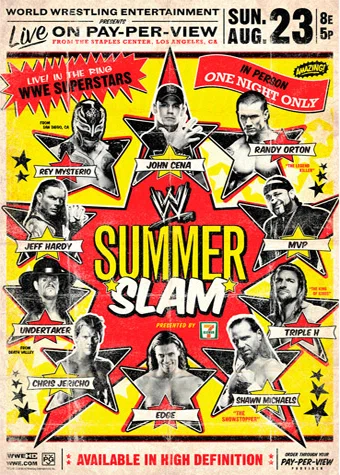 Постер: WWE Летний бросок