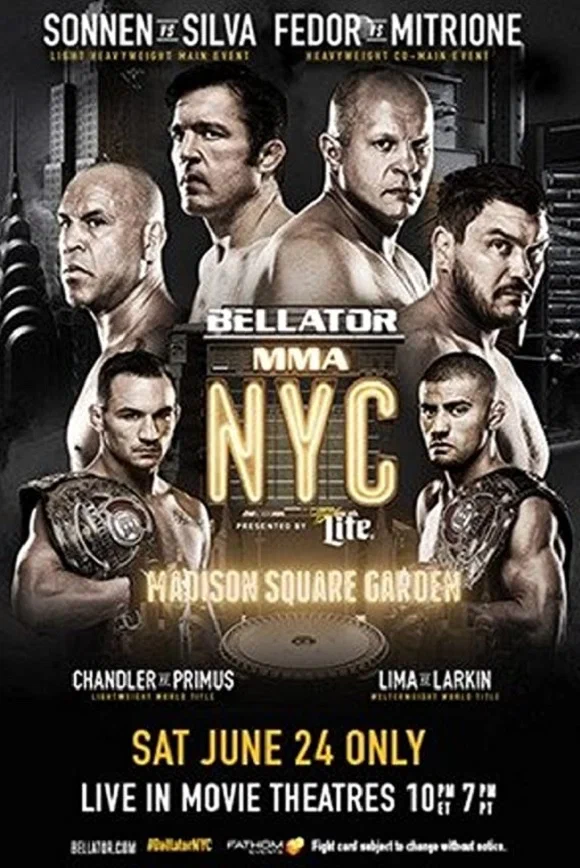 Постер: Bellator NYC: Sonnen vs. Silva