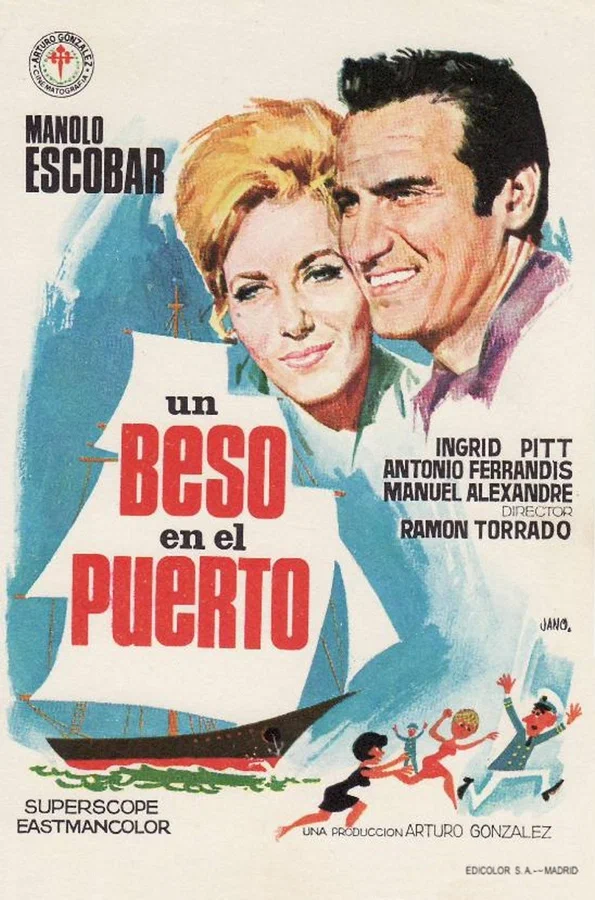 Постер: Un beso en el puerto