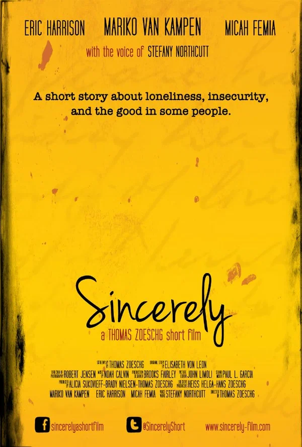 Постер: Sincerely