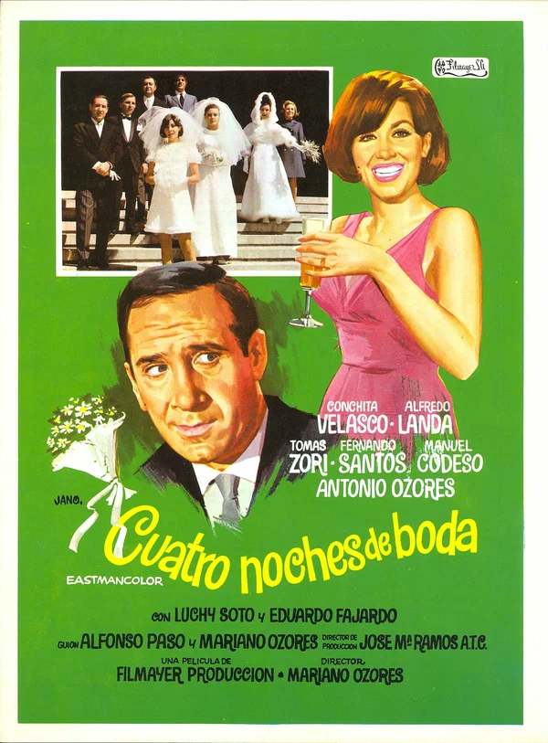 Постер: Cuatro noches de boda