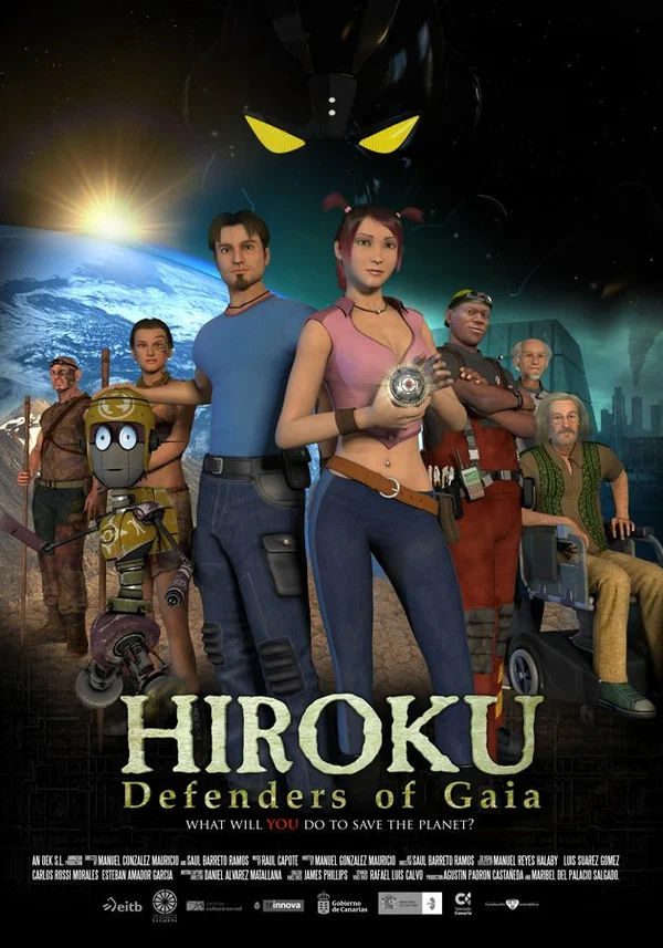Постер: Hiroku: Defensores de Gaia