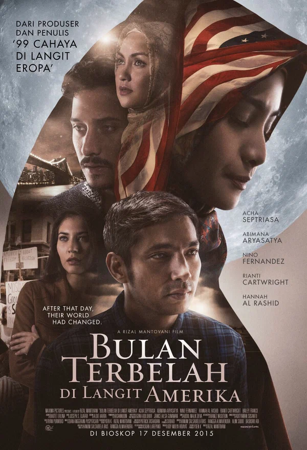 Постер: Bulan Terbelah di Langit Amerika