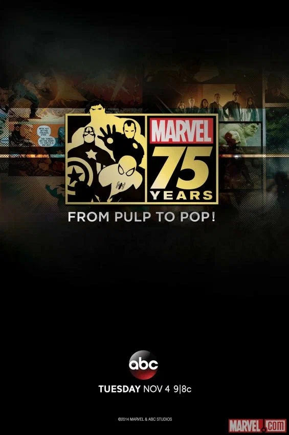 Постер: Документальный фильм к 75-летию Marvel