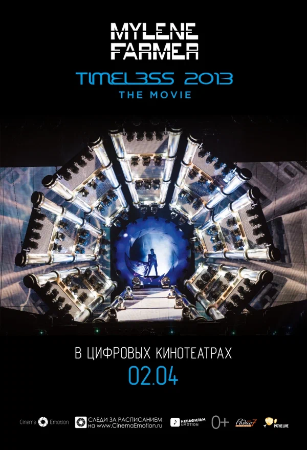 Постер: Mylene Farmer: Timeless 2013 - Le Film