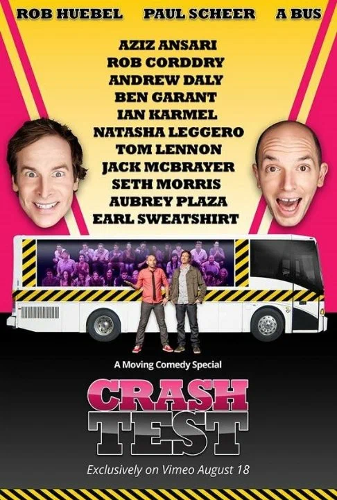Постер: Crash Test: With Rob Huebel and Paul Scheer