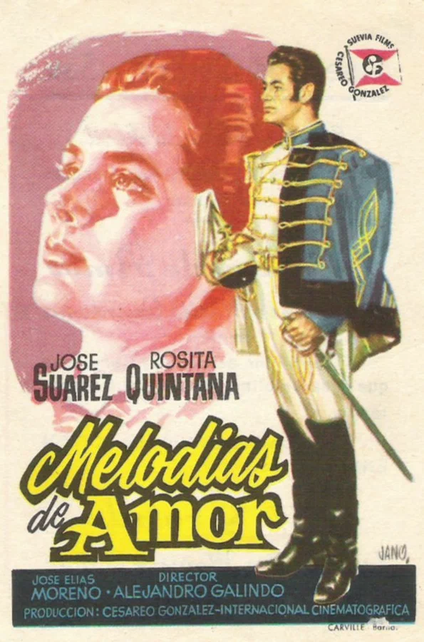 Постер: Tres melodías de amor