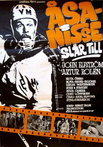 Постер: Åsa-Nisse slår till