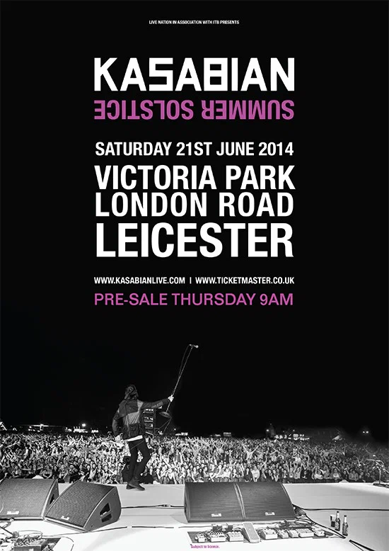 Постер: Kasabian: Summer Solstice: Live in Leicester