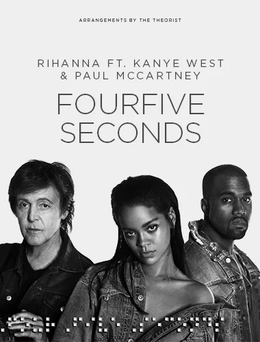 Постер: Rihanna Feat. Kanye West & Paul McCartney: FourFiveSeconds