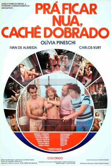 Постер: Pra Ficar Nua, Cachê Dobrado