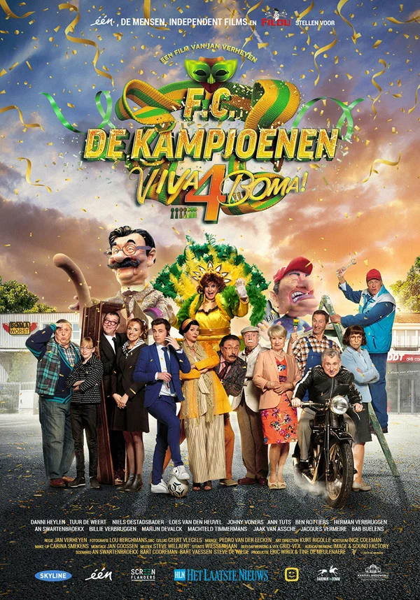 Постер: F.C. De Kampioenen 4: Viva Boma!