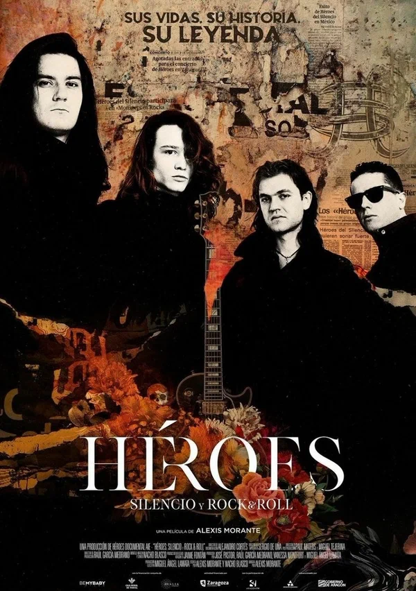 Постер: Héroes. Silencio y Rock & Roll
