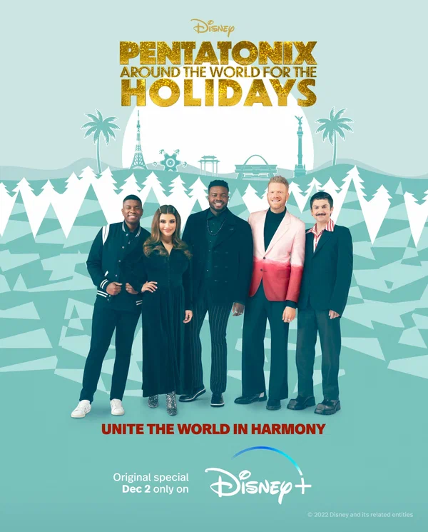 Постер: Pentatonix: Around the World for the Holidays