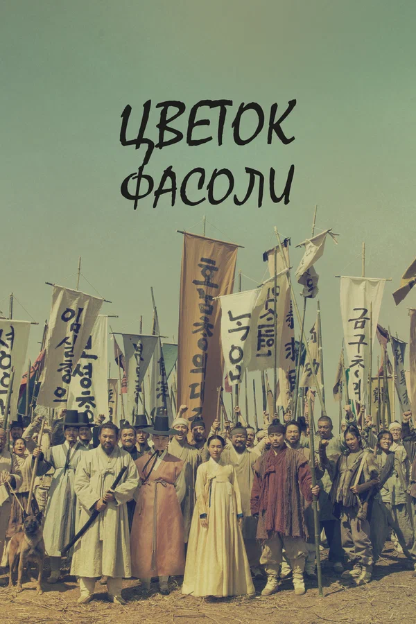 Постер: Цветок фасоли