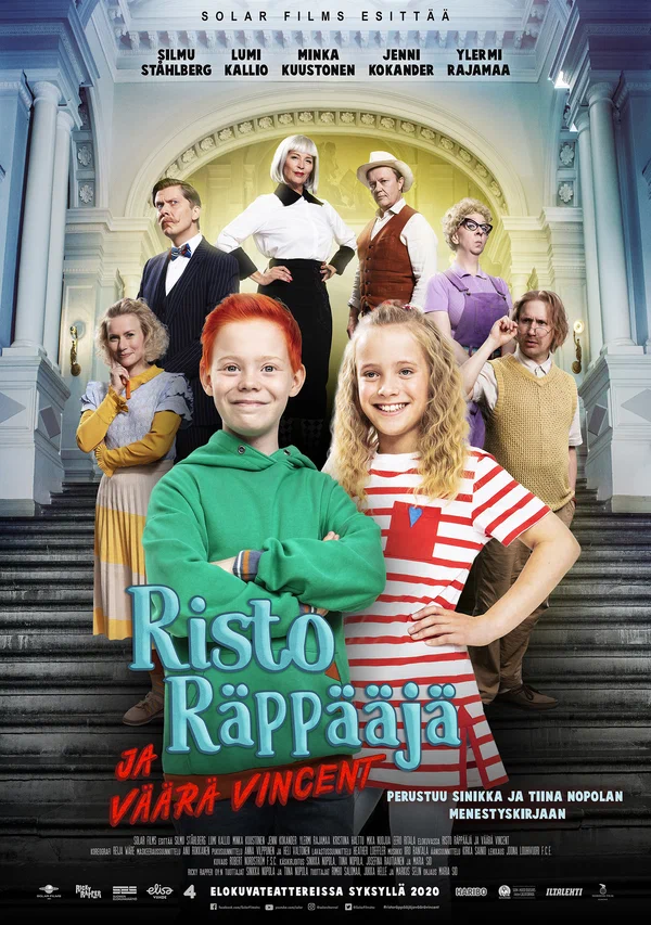 Постер: Risto Räppääjä ja väärä Vincent