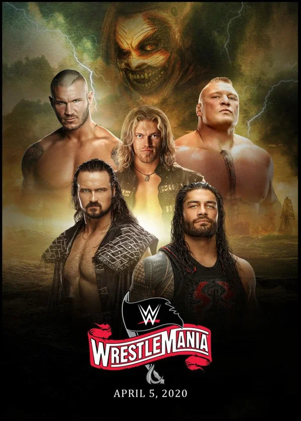 Постер: WWE РестлМания 36