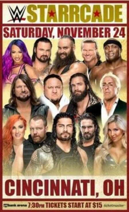 Постер: WWE Starrcade