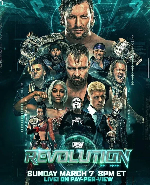 Постер: AEW Revolution 2021