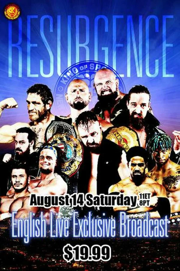 Постер: NJPW Resurgence