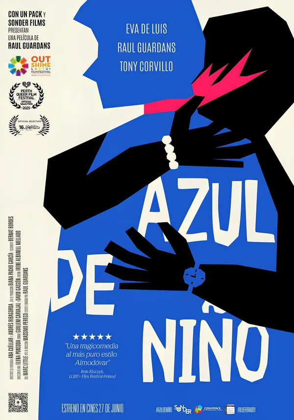 Постер: Azul de niño