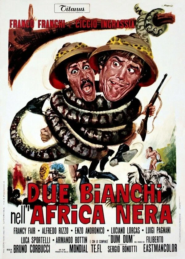 Постер: Due bianchi nell'Africa nera