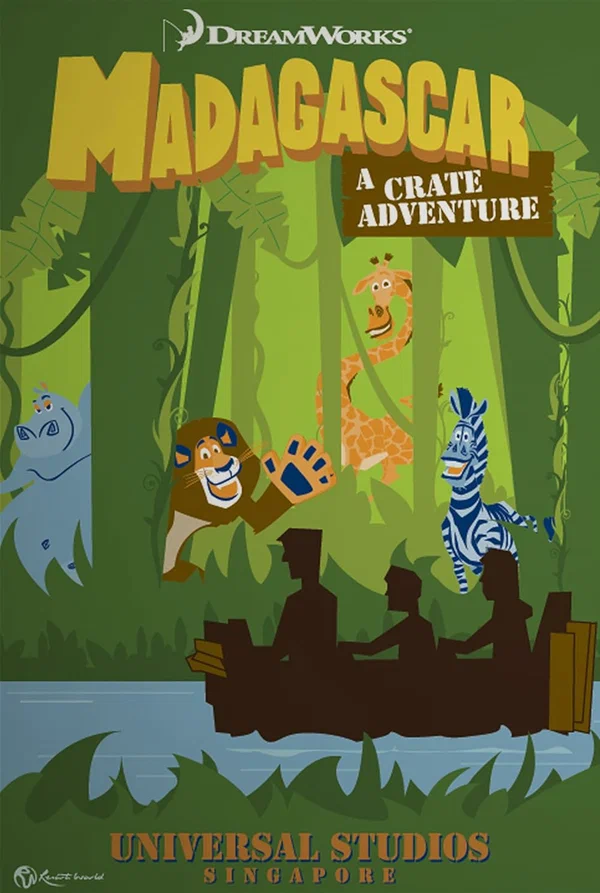 Постер: Madagascar: A Crate Adventure