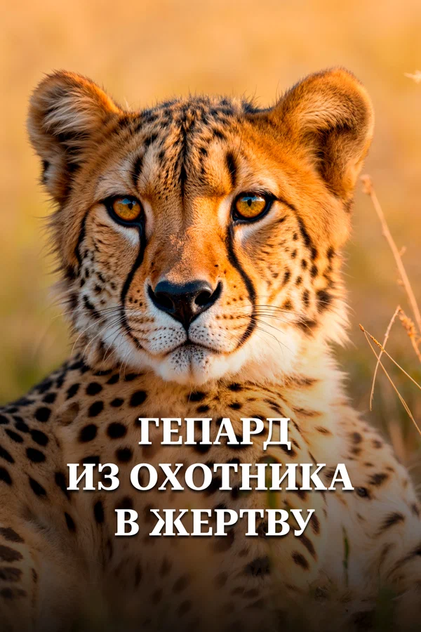 Постер: Гепард. Из охотника в жертву
