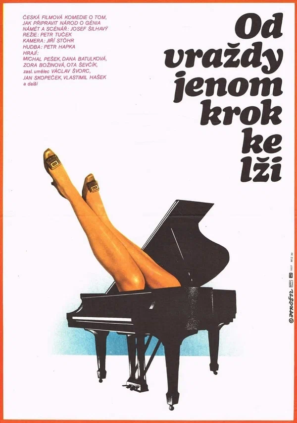 Постер: Od vrazdy jenom krok ke lzi