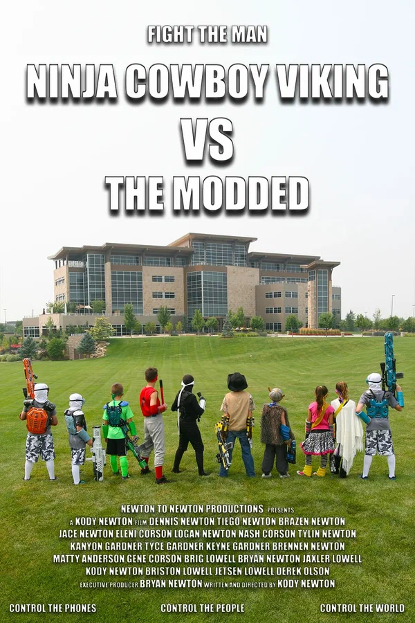 Постер: Ninja Cowboy Viking vs. the Modded