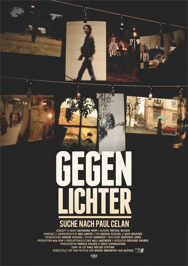 Постер: Gegenlichter- Suche nach Paul Celan