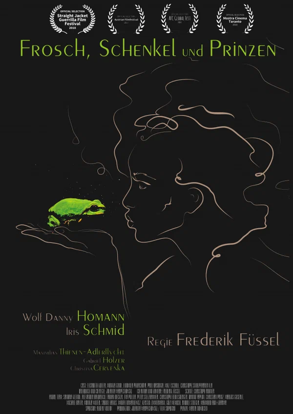 Постер: Frosch, Schenkel und Prinzen