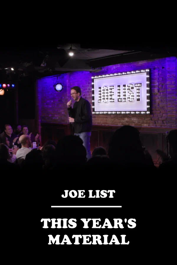 Постер: Joe List: This Year's Material