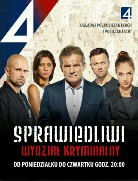 Постер: Sprawiedliwi - Wydzial Kryminalny