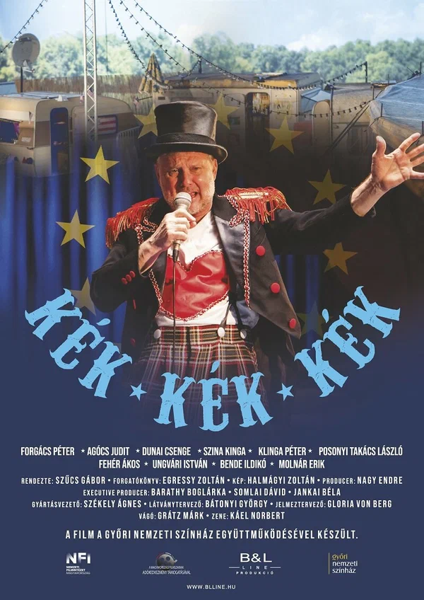 Постер: Kék kék kék