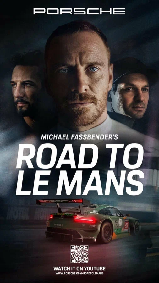 Постер: Michael Fassbender: Road to Le Mans