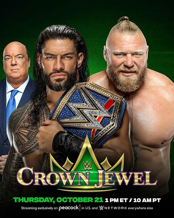 Постер: WWE Crown Jewel