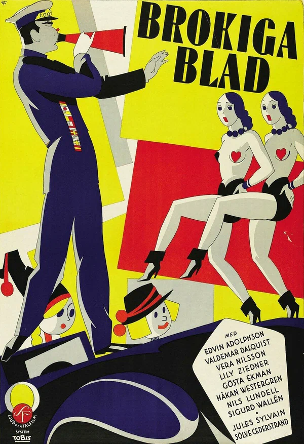 Постер: Brokiga blad