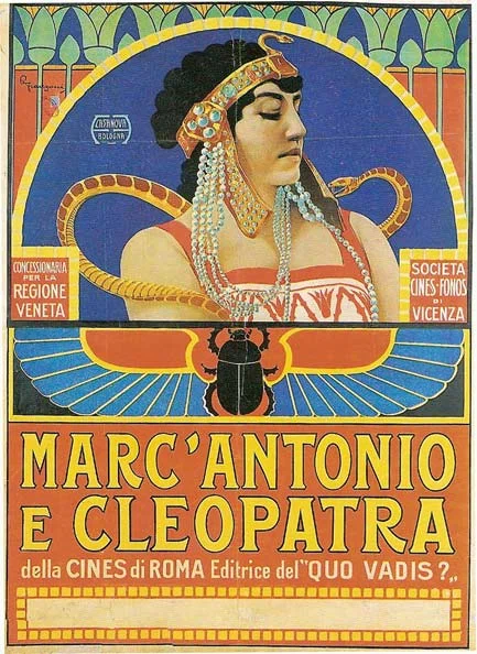 Постер: Марк Антоний и Клеопатра