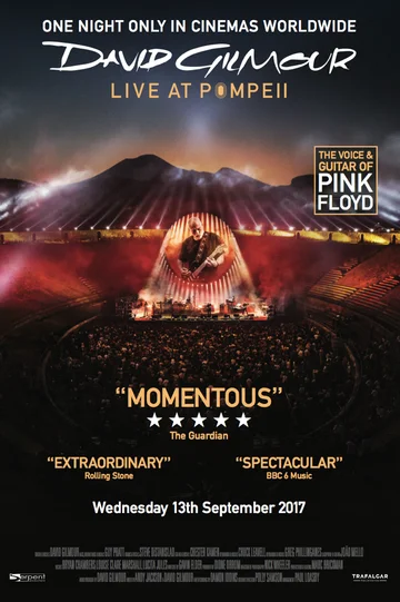 Постер: David Gilmour Live at Pompeii