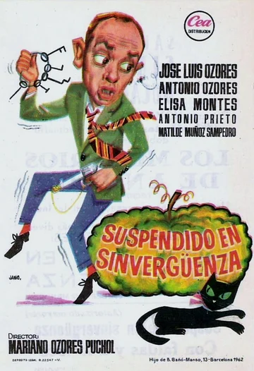 Постер: Suspendido en sinvergüenza