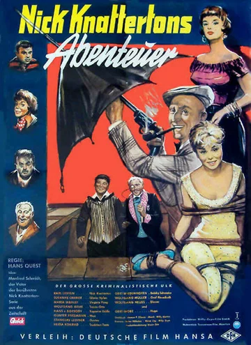 Постер: Nick Knattertons Abenteuer - Der Raub der Gloria Nylon
