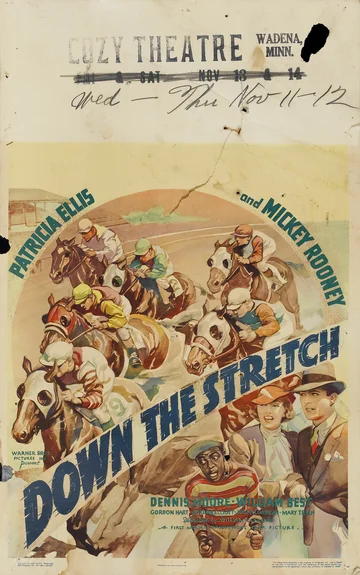 Постер: Down the Stretch