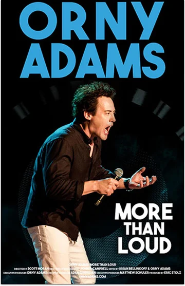 Постер: Orny Adams: More than Loud