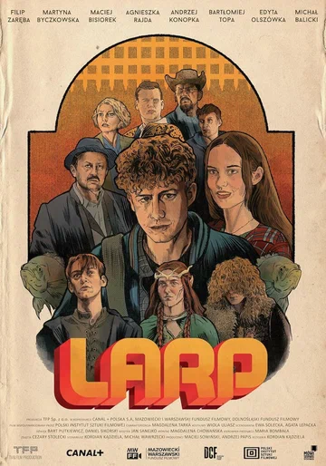 Постер: LARP. Milosc, trolle i inne questy