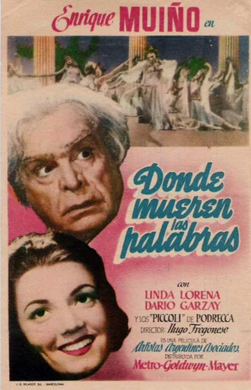 Постер: Donde mueren las palabras