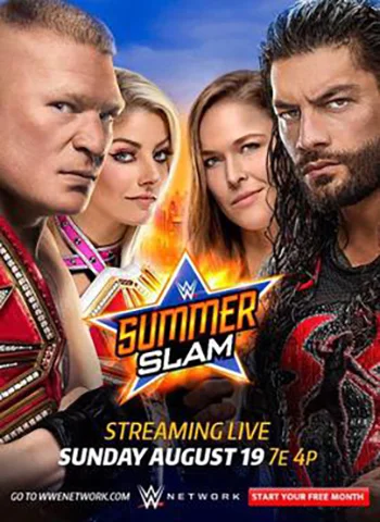 Постер: WWE Летний бросок