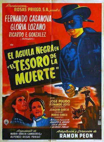 Постер: El águila negra en el tesoro de la muerte
